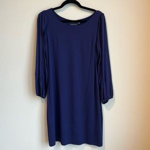 Cynthia Rowley Navy Blue Shift Dress with Open Arms, Size Medium